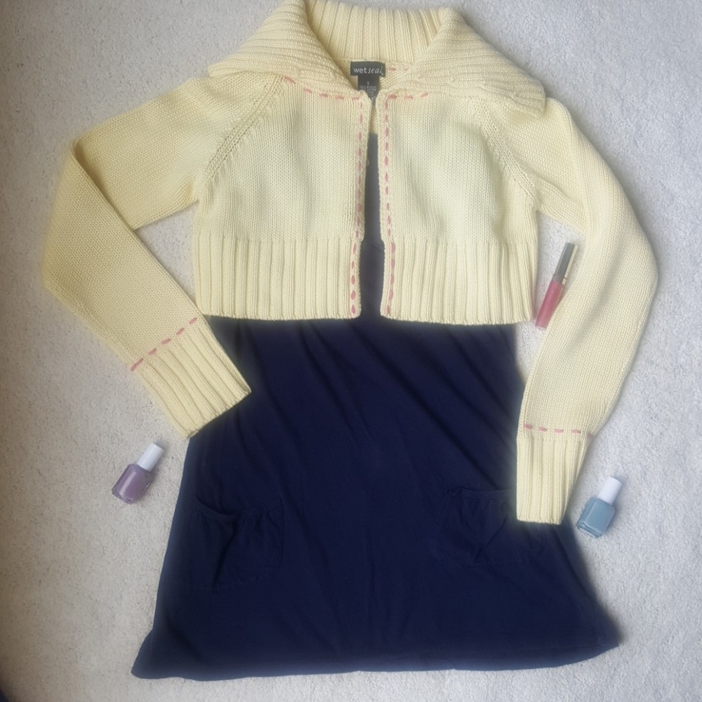 cropped sweater jacket cardigan shrug